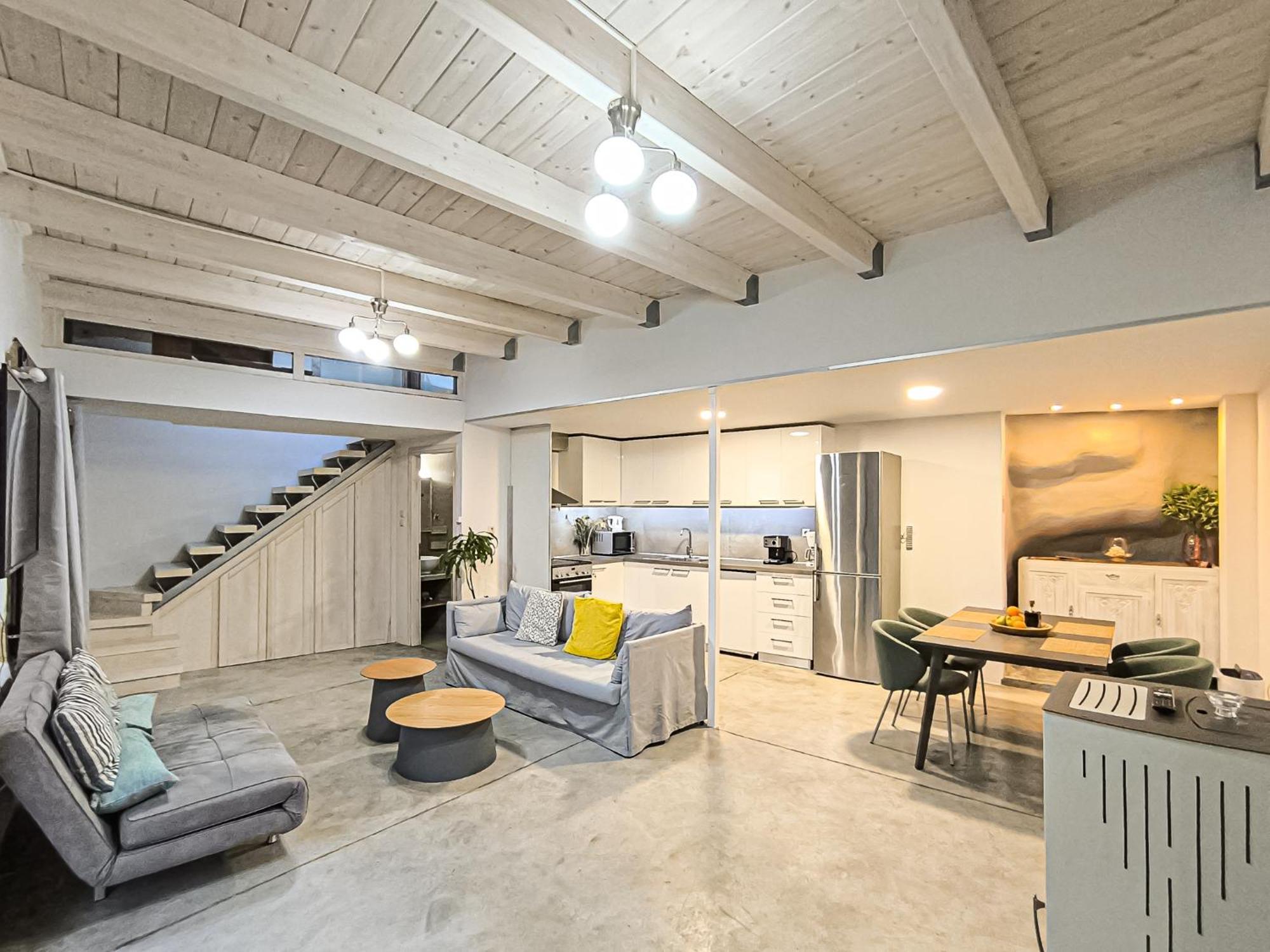 Charming Old Tannery House With Spacious Veranda And Stunning Sea View! Chania  Exterior foto